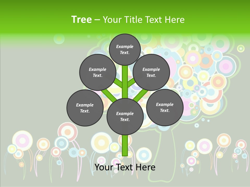 Plant Summer Floral PowerPoint Template