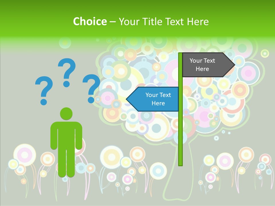 Plant Summer Floral PowerPoint Template