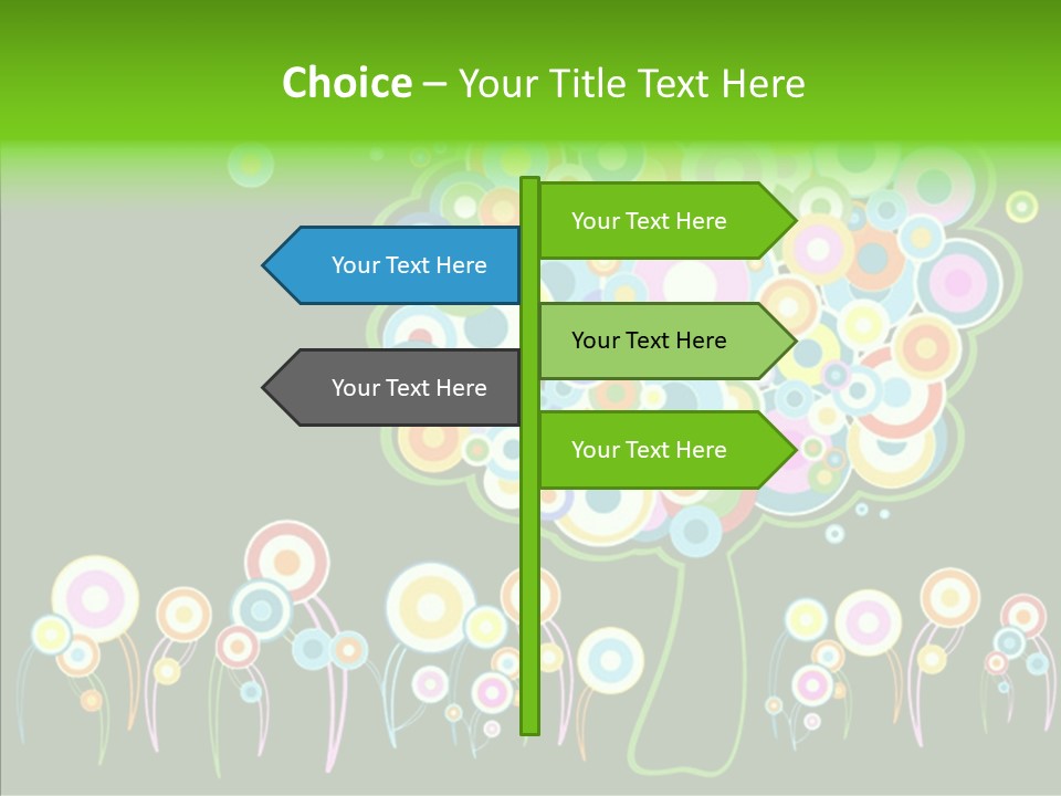 Plant Summer Floral PowerPoint Template