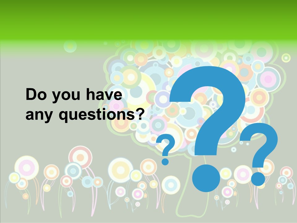 Plant Summer Floral PowerPoint Template