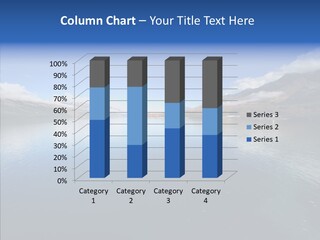 Situation View Blue PowerPoint Template