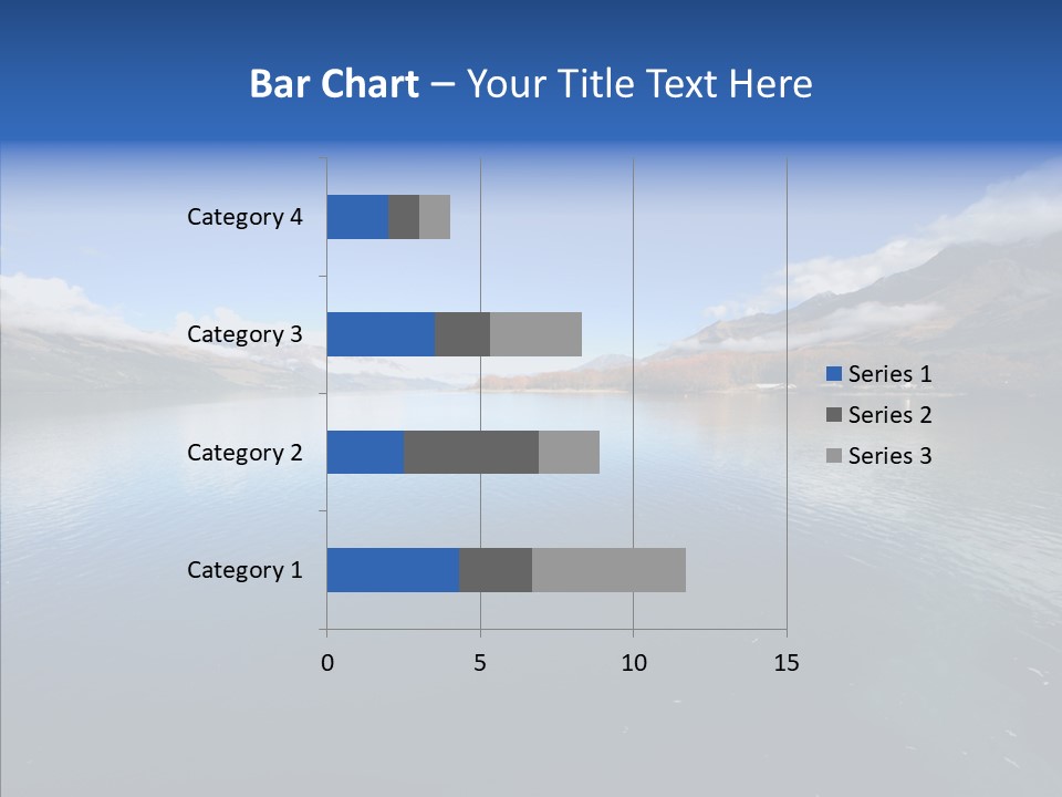 Situation View Blue PowerPoint Template