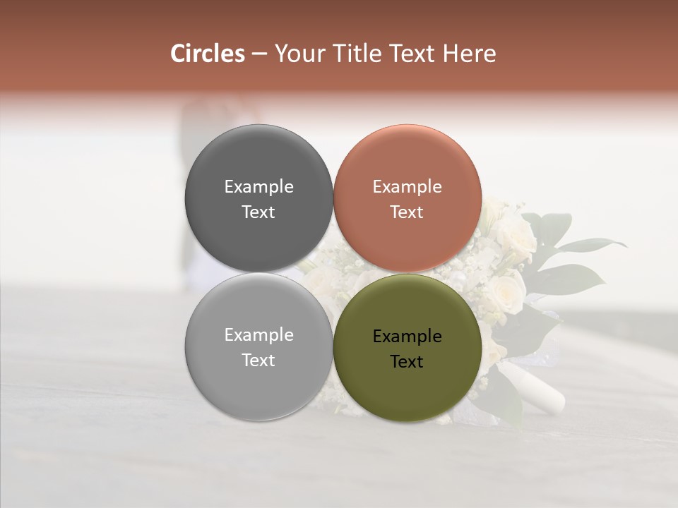 Dress Two Silhouette PowerPoint Template