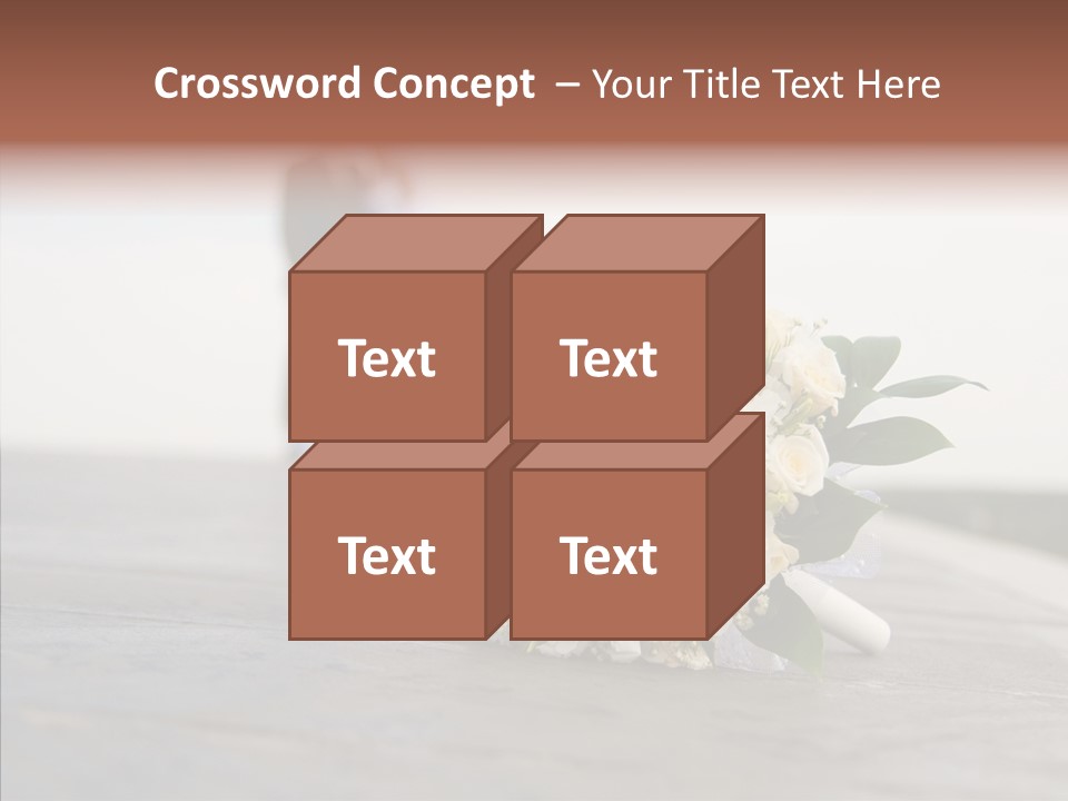 Dress Two Silhouette PowerPoint Template