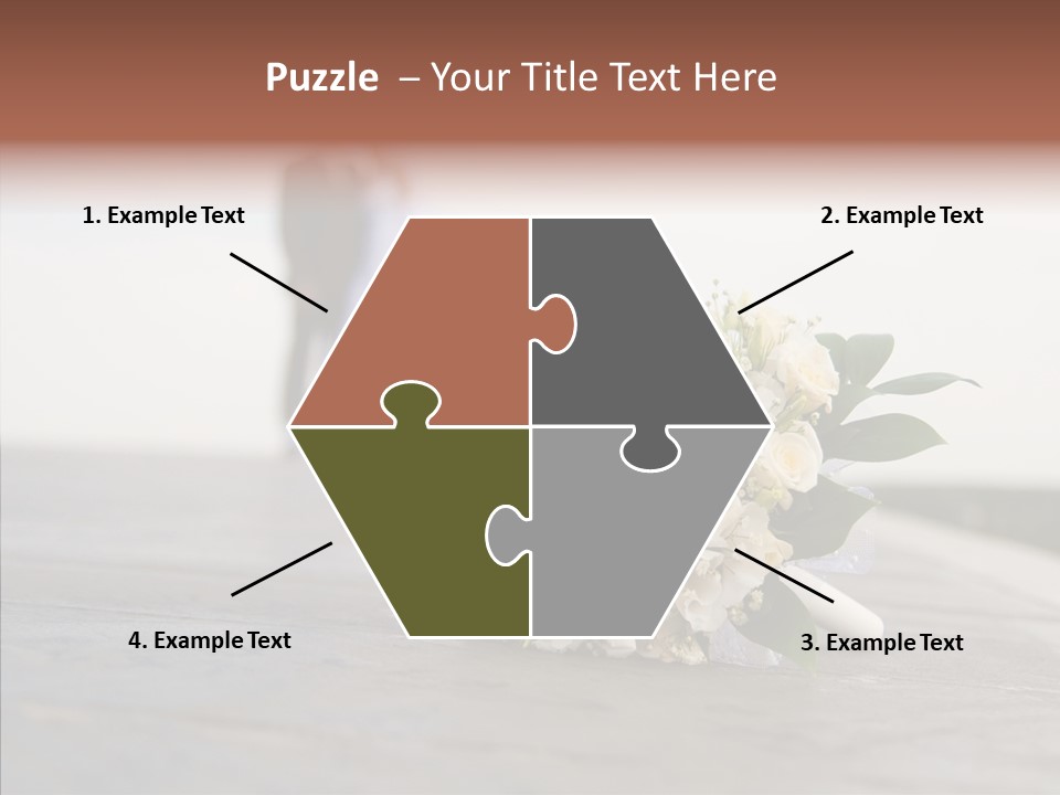 Dress Two Silhouette PowerPoint Template