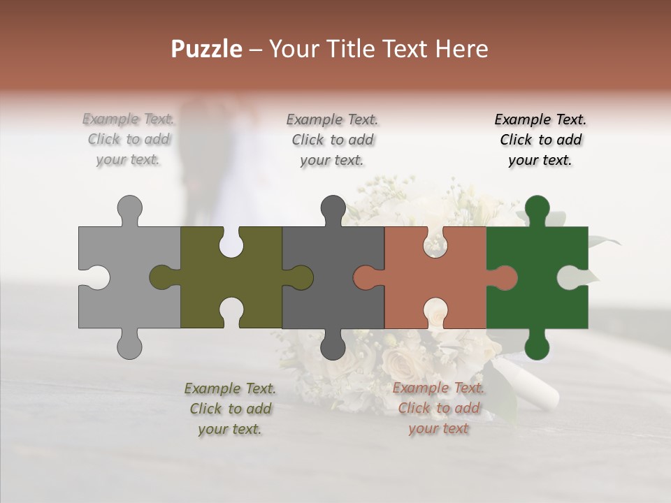 Dress Two Silhouette PowerPoint Template