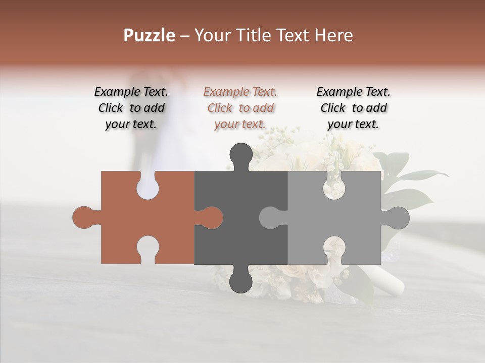 Dress Two Silhouette PowerPoint Template