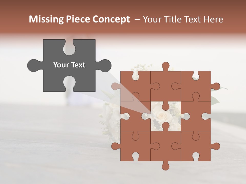 Dress Two Silhouette PowerPoint Template