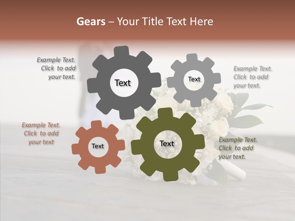 Dress Two Silhouette PowerPoint Template