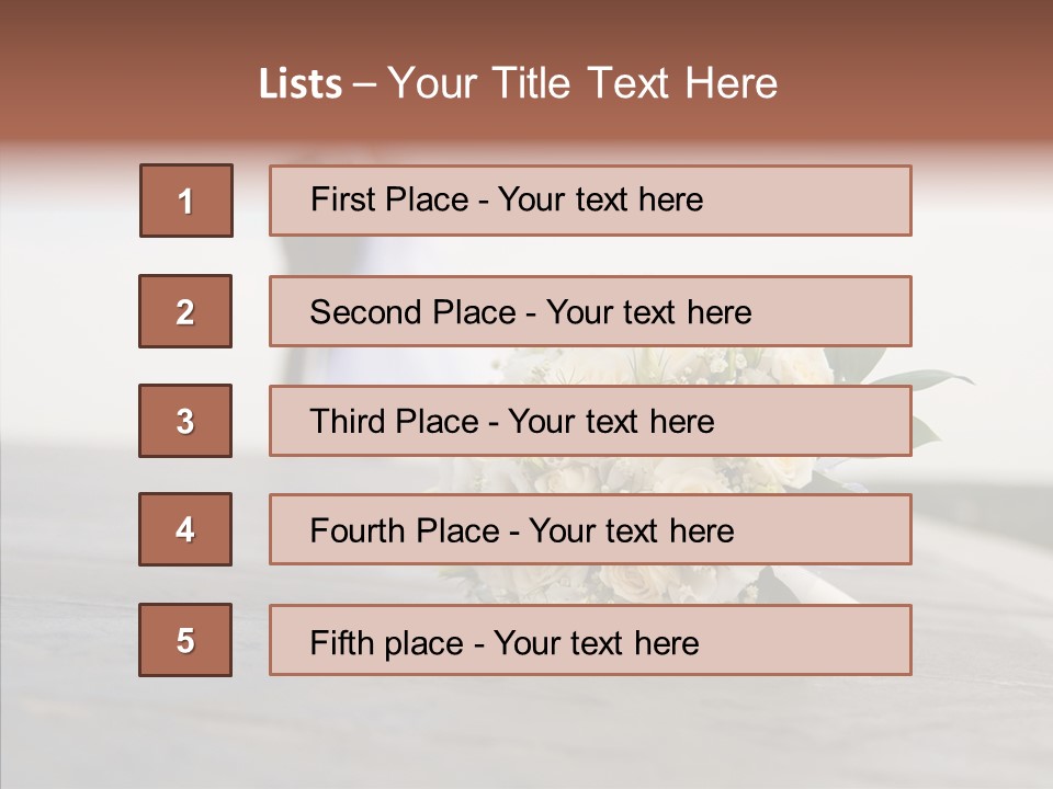 Dress Two Silhouette PowerPoint Template
