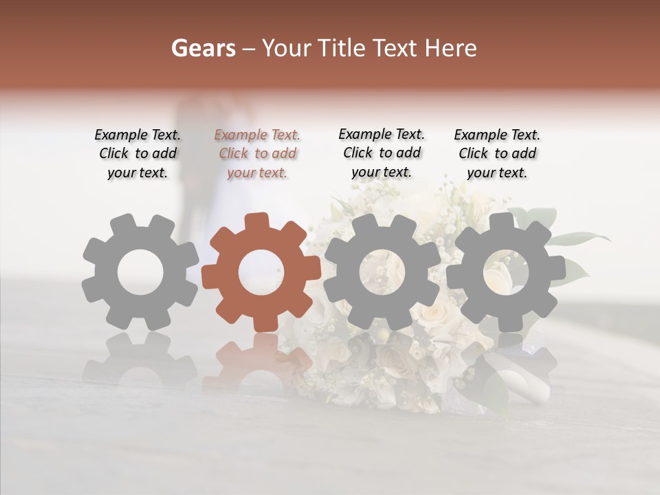 Dress Two Silhouette PowerPoint Template