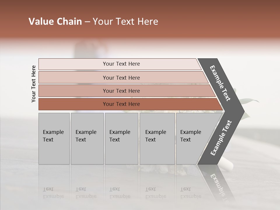 Dress Two Silhouette PowerPoint Template