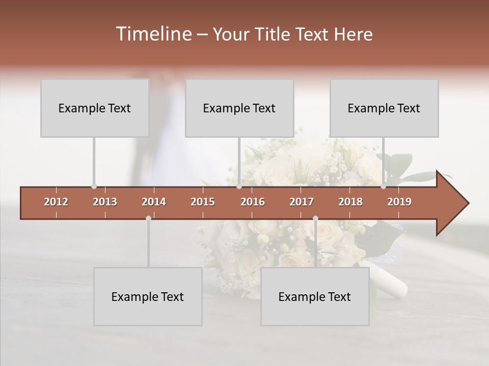 Dress Two Silhouette PowerPoint Template