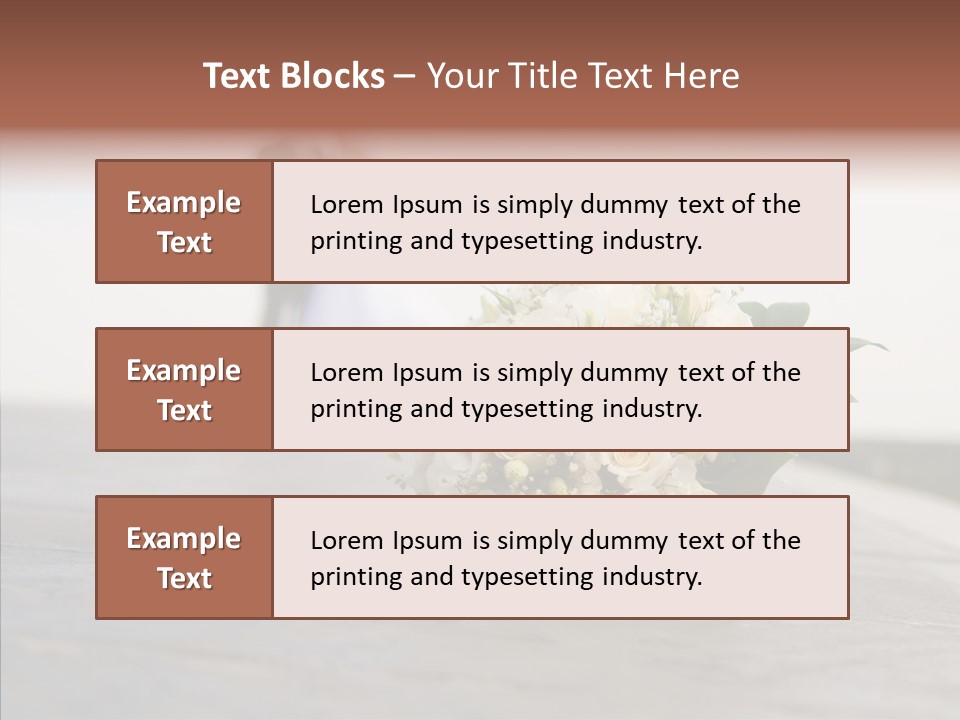 Dress Two Silhouette PowerPoint Template