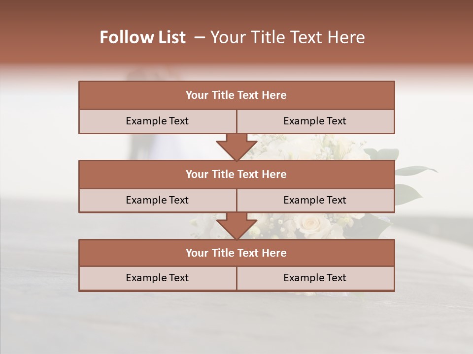 Dress Two Silhouette PowerPoint Template