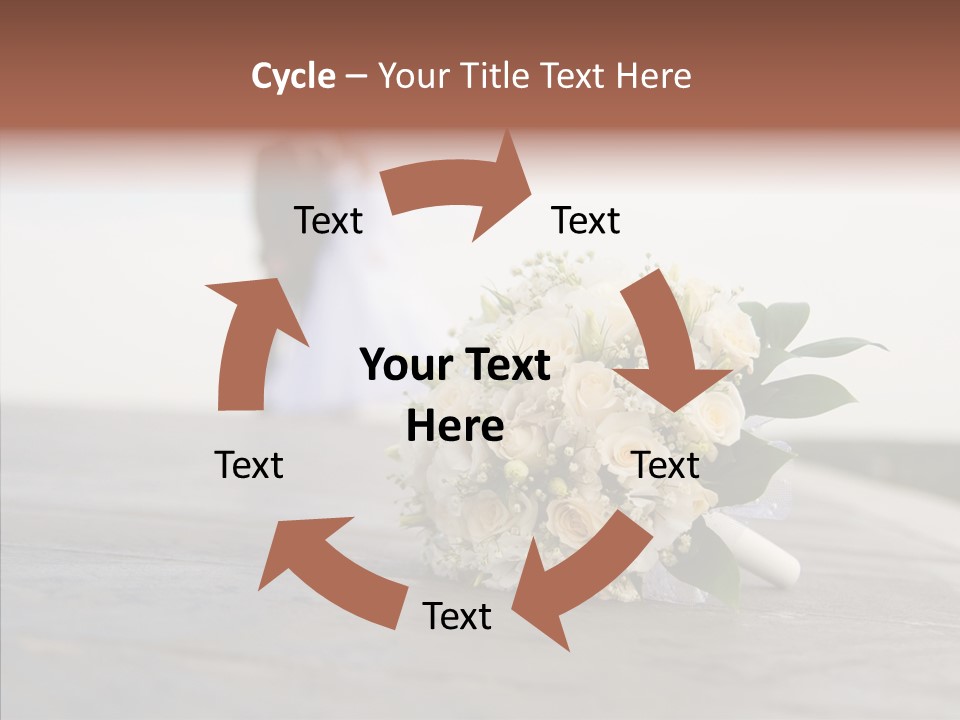 Dress Two Silhouette PowerPoint Template