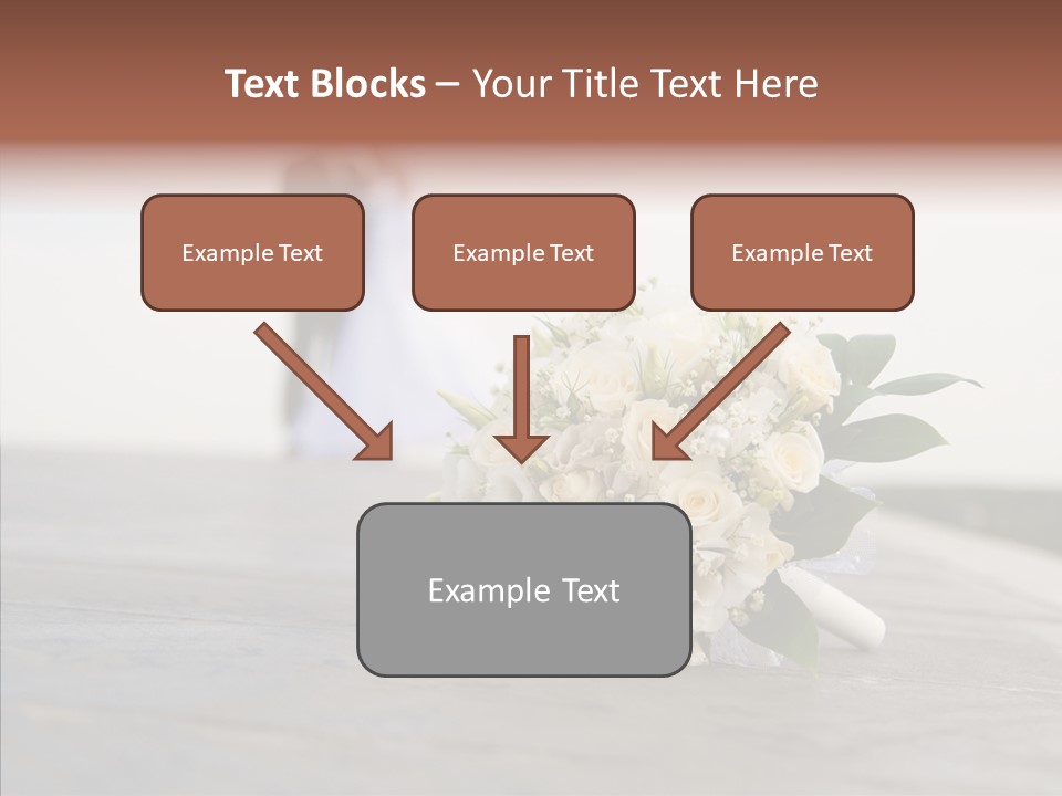 Dress Two Silhouette PowerPoint Template