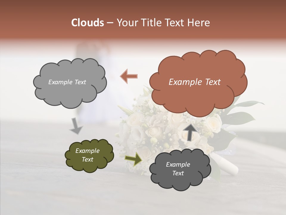 Dress Two Silhouette PowerPoint Template