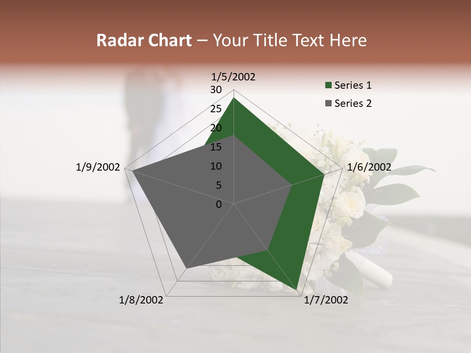 Dress Two Silhouette PowerPoint Template