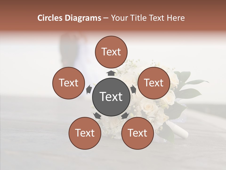 Dress Two Silhouette PowerPoint Template