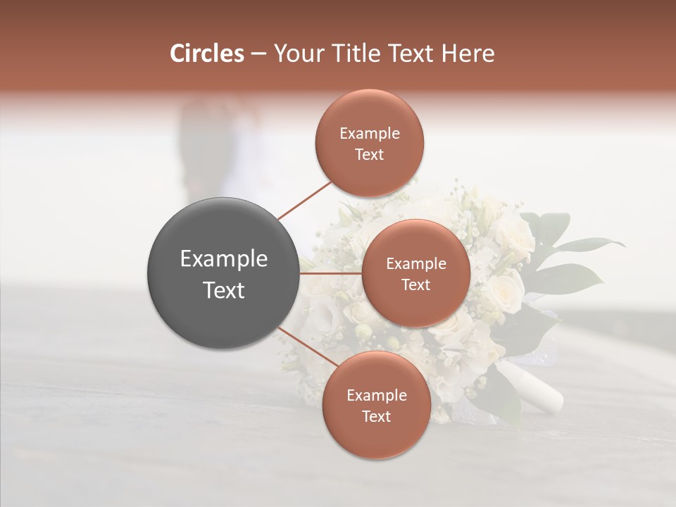 Dress Two Silhouette PowerPoint Template