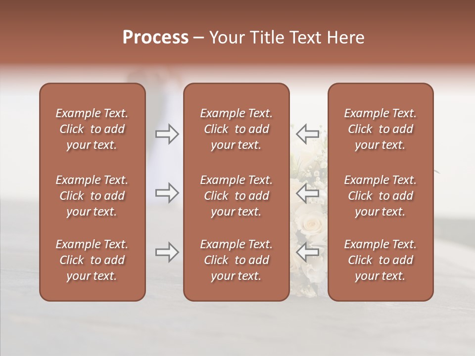 Dress Two Silhouette PowerPoint Template