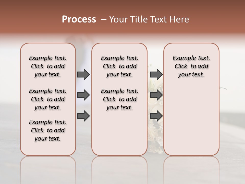 Dress Two Silhouette PowerPoint Template