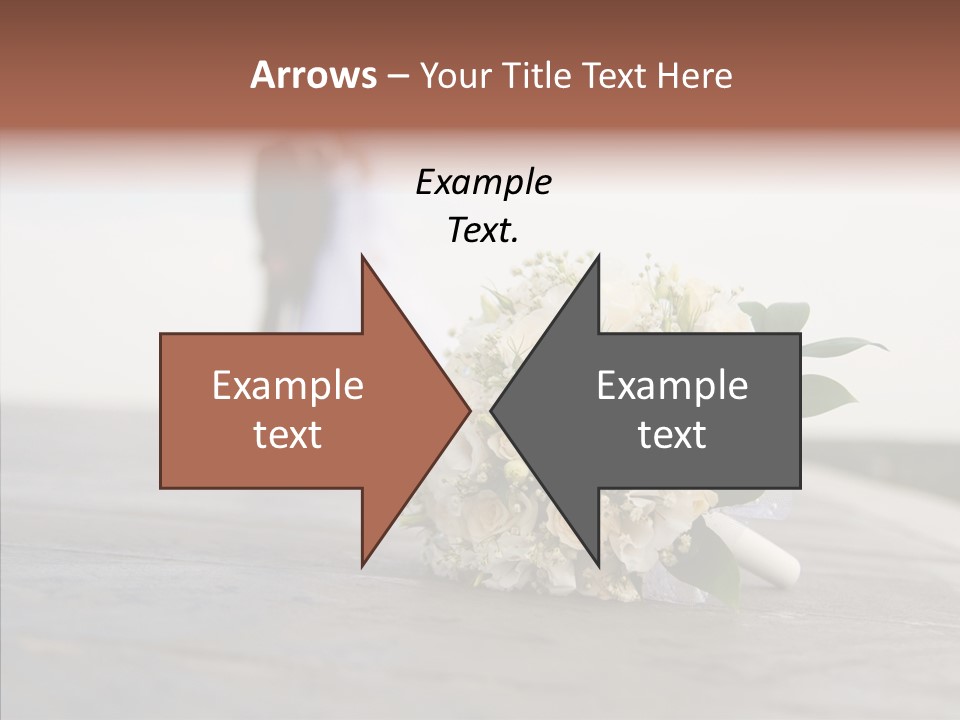 Dress Two Silhouette PowerPoint Template