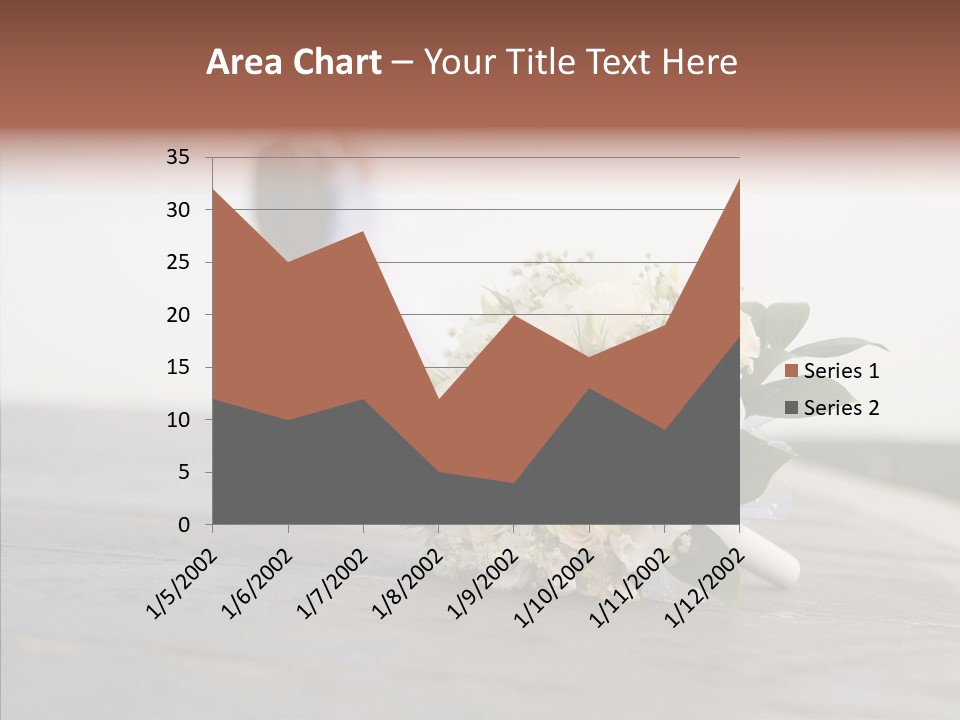 Dress Two Silhouette PowerPoint Template