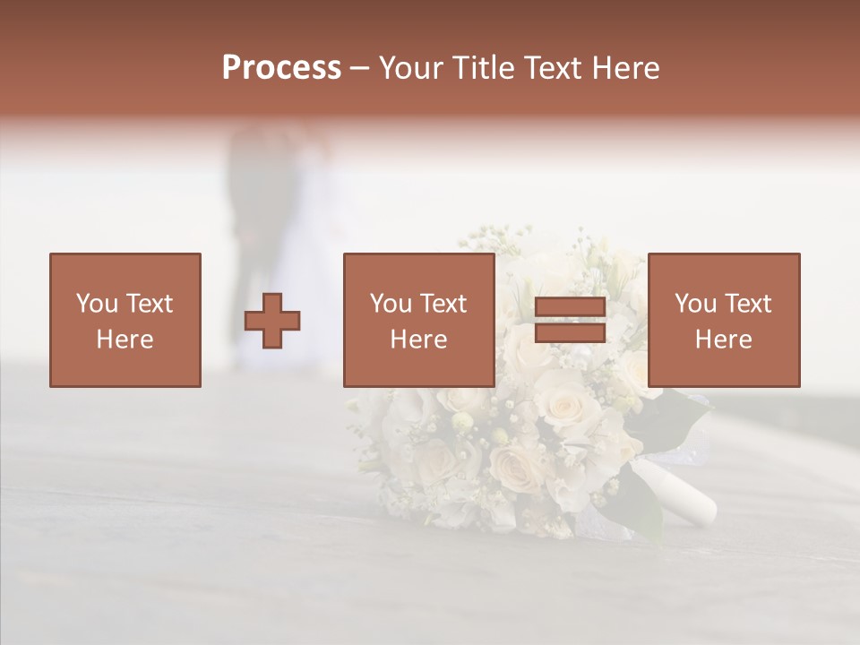 Dress Two Silhouette PowerPoint Template