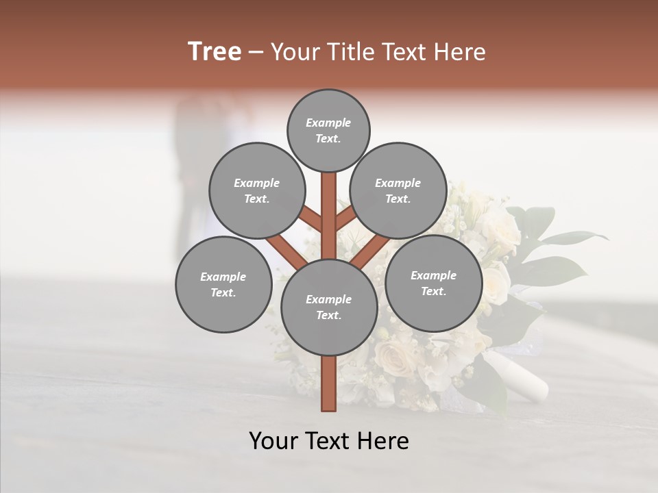 Dress Two Silhouette PowerPoint Template