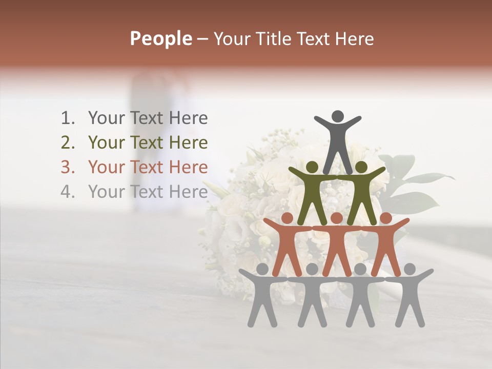 Dress Two Silhouette PowerPoint Template