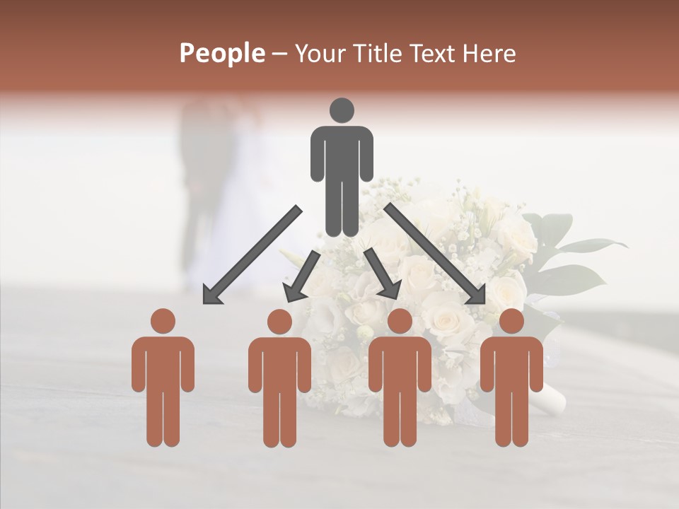 Dress Two Silhouette PowerPoint Template