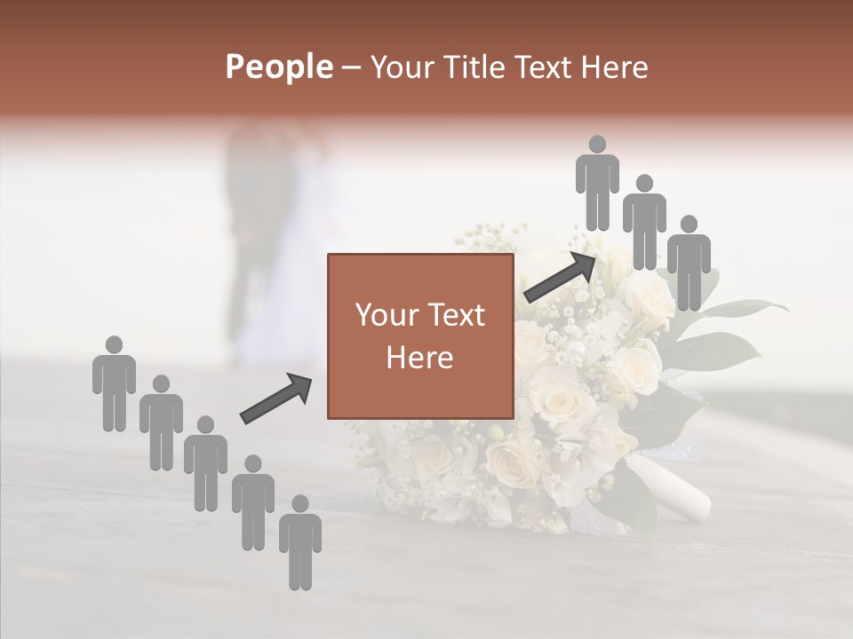 Dress Two Silhouette PowerPoint Template