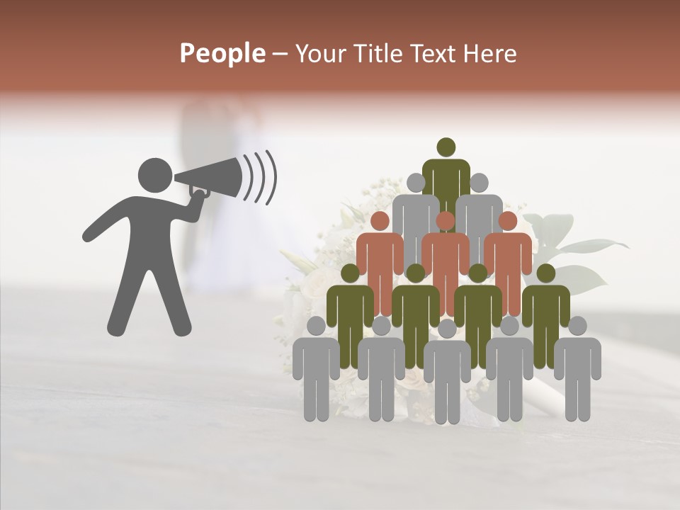 Dress Two Silhouette PowerPoint Template