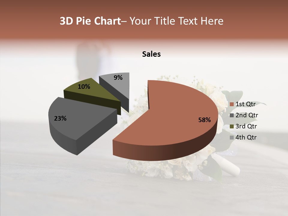 Dress Two Silhouette PowerPoint Template