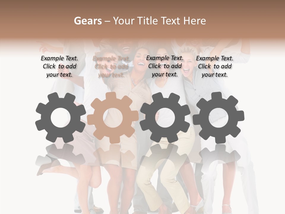 Toon People Management PowerPoint Template