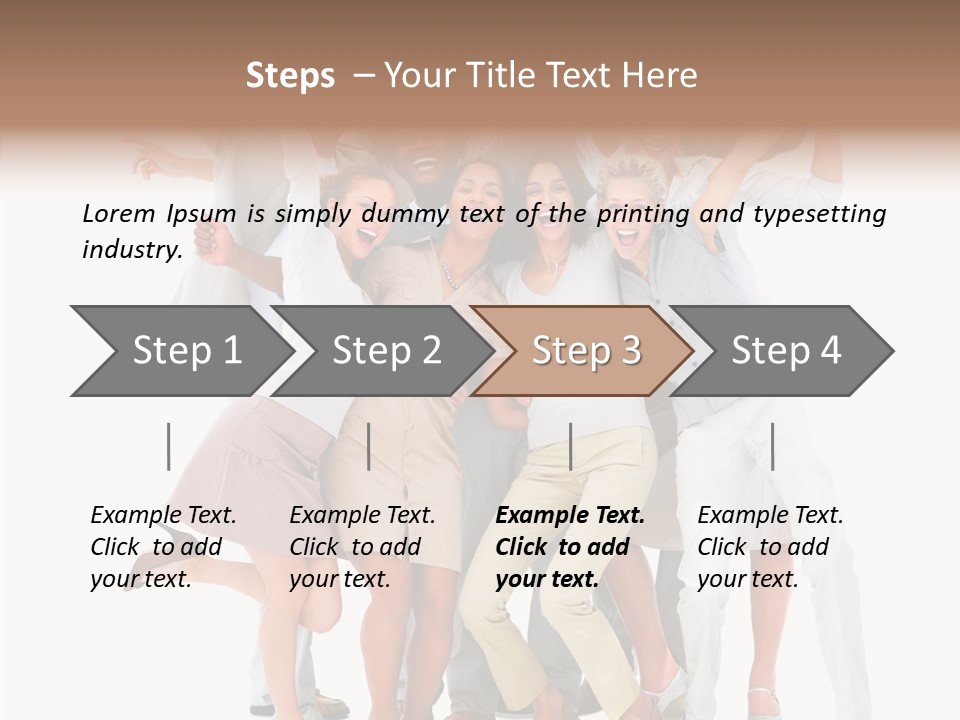 Toon People Management PowerPoint Template