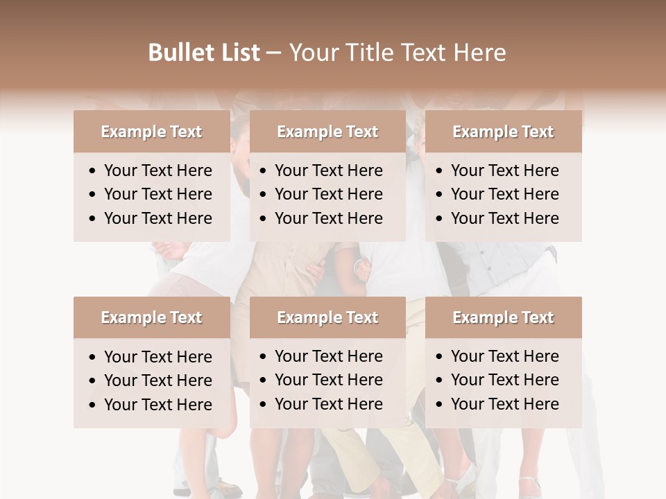 Toon People Management PowerPoint Template