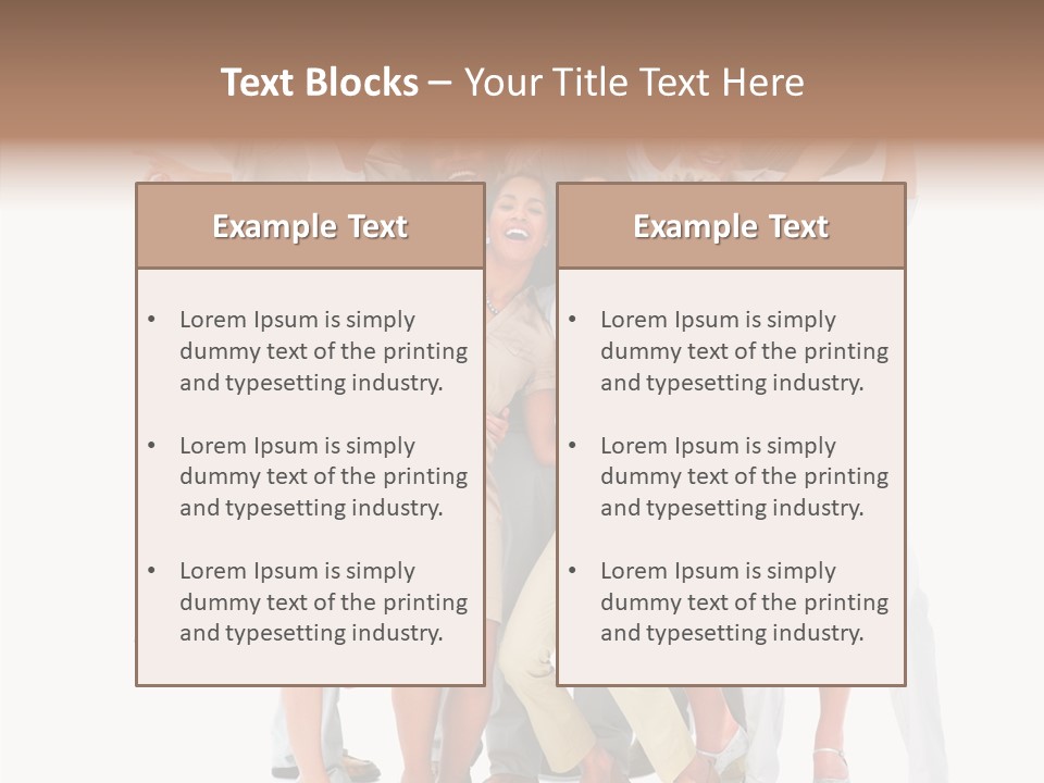 Toon People Management PowerPoint Template