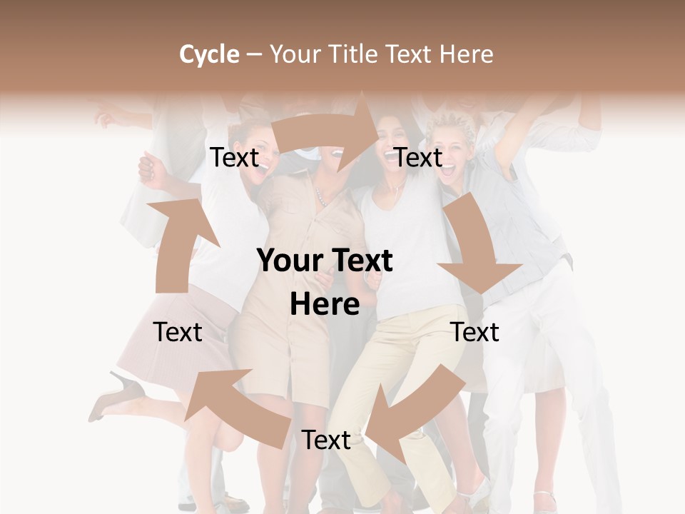 Toon People Management PowerPoint Template