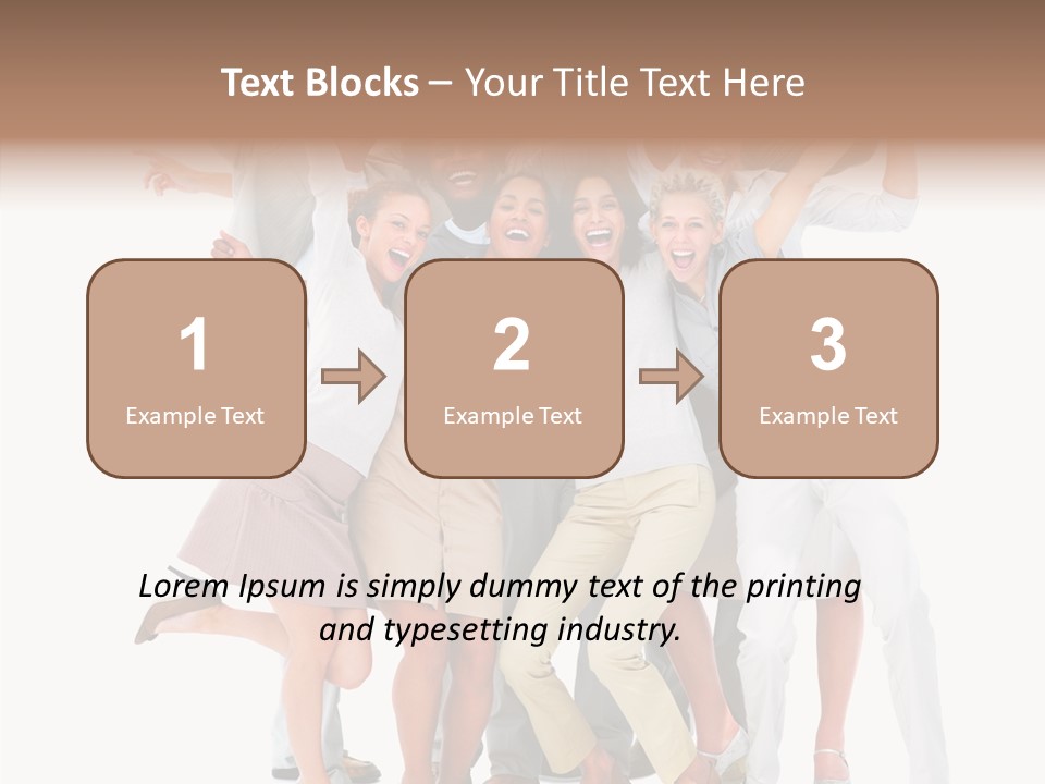 Toon People Management PowerPoint Template