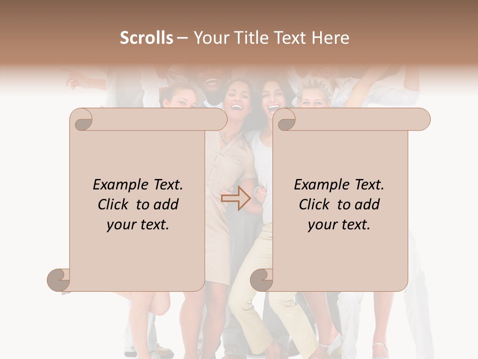 Toon People Management PowerPoint Template