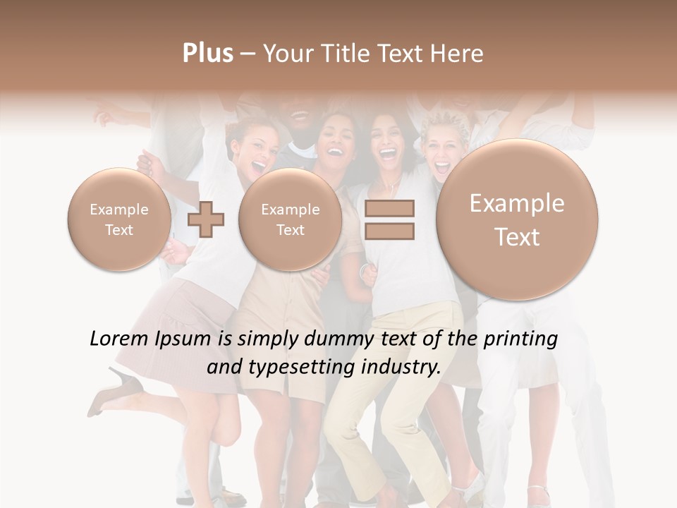 Toon People Management PowerPoint Template