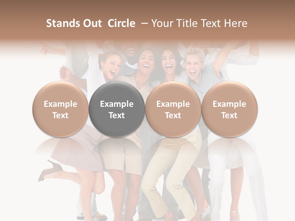 Toon People Management PowerPoint Template