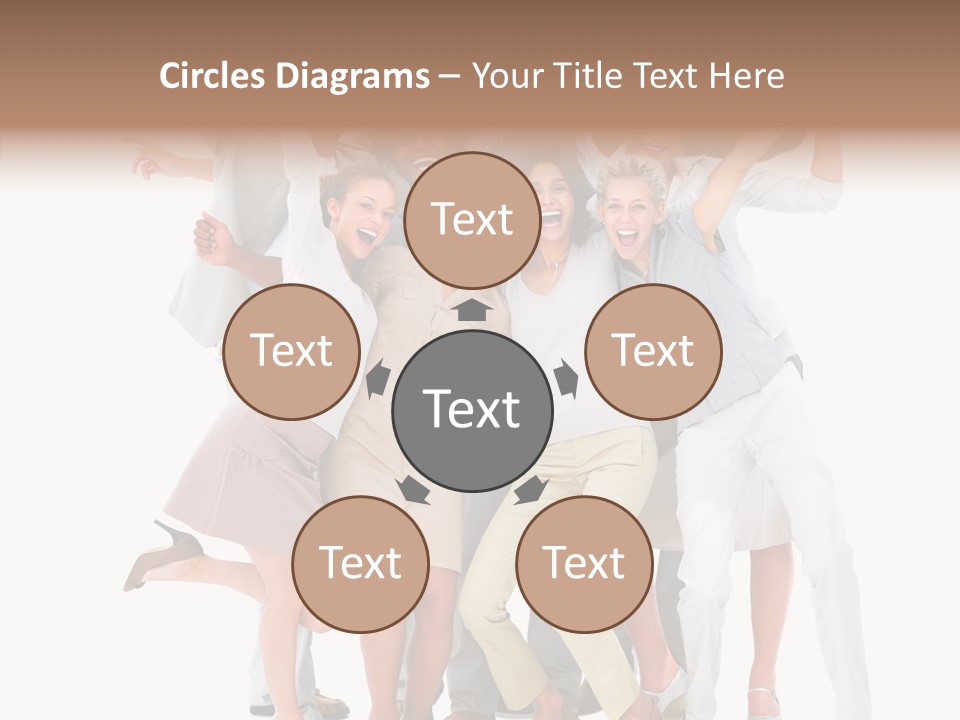 Toon People Management PowerPoint Template