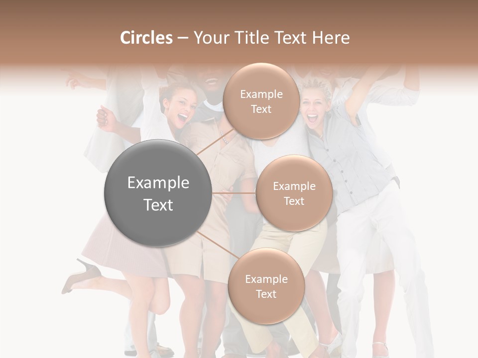 Toon People Management PowerPoint Template