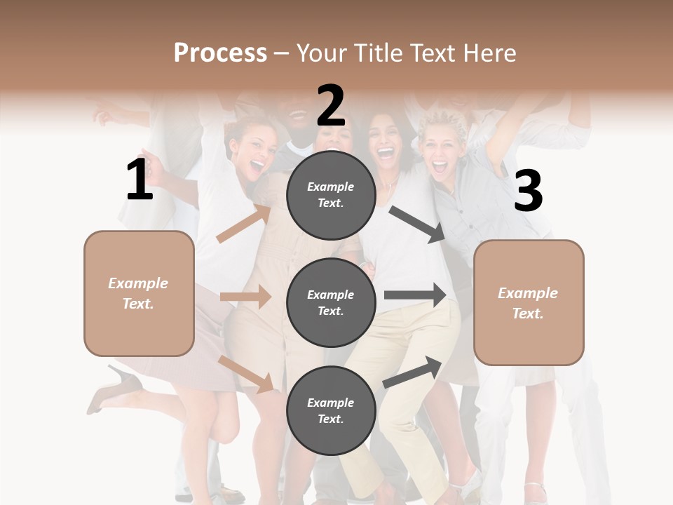 Toon People Management PowerPoint Template