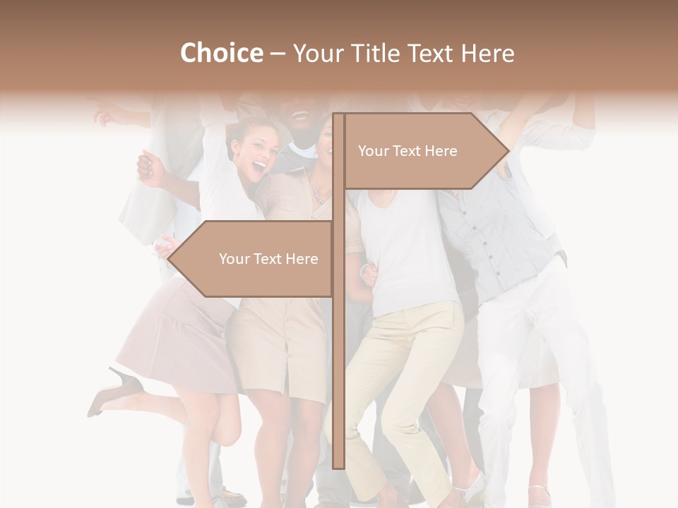 Toon People Management PowerPoint Template