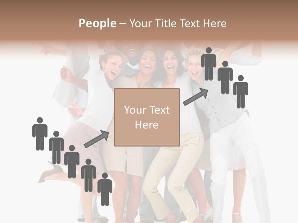 Toon People Management PowerPoint Template